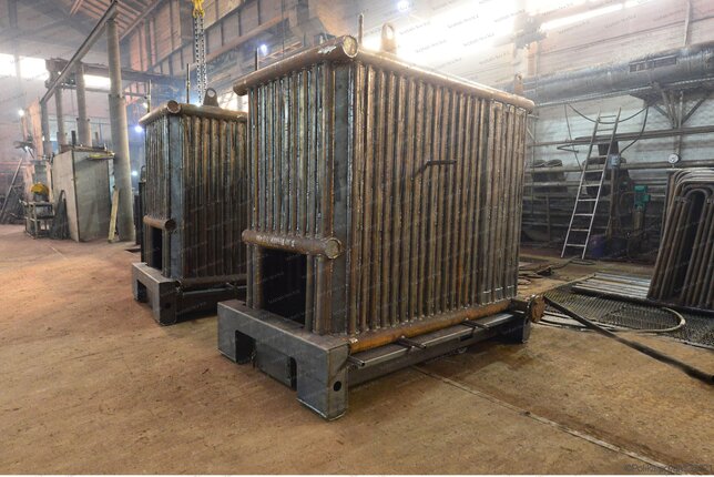 Угольный котел 930 кВт - изготовление