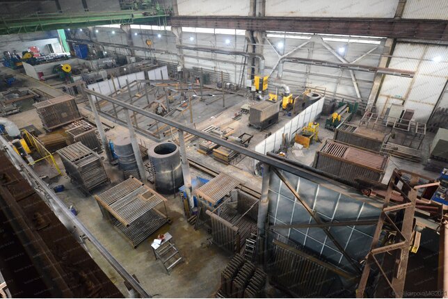 Дизельный котел 700 кВт производство