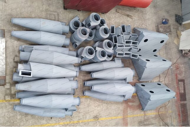 Производство промышленных циклонов ЦН 15 800 1УП