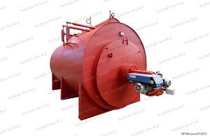 Котел паровой 1200 кг 130 С на газе