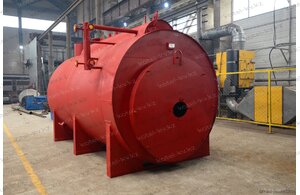 Парогенератор промышленный на газу 1500 кг с температурой 130 С