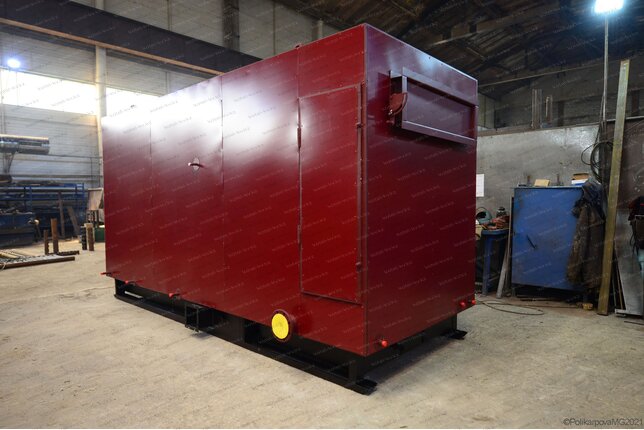 Котел на отходах лесопиления твердотопливный 0.4 МВт